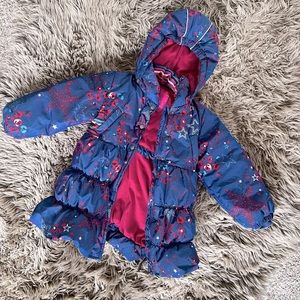 Youth Girls Winter Coat Size 4Y
